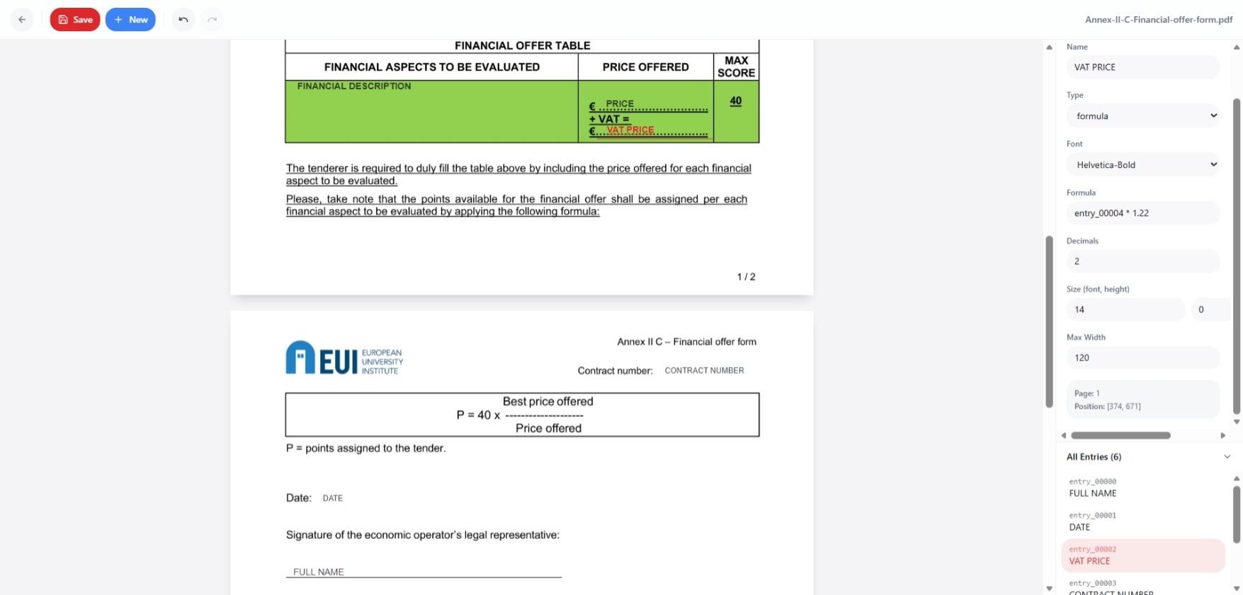 PDF Compiler - Screenshot 3