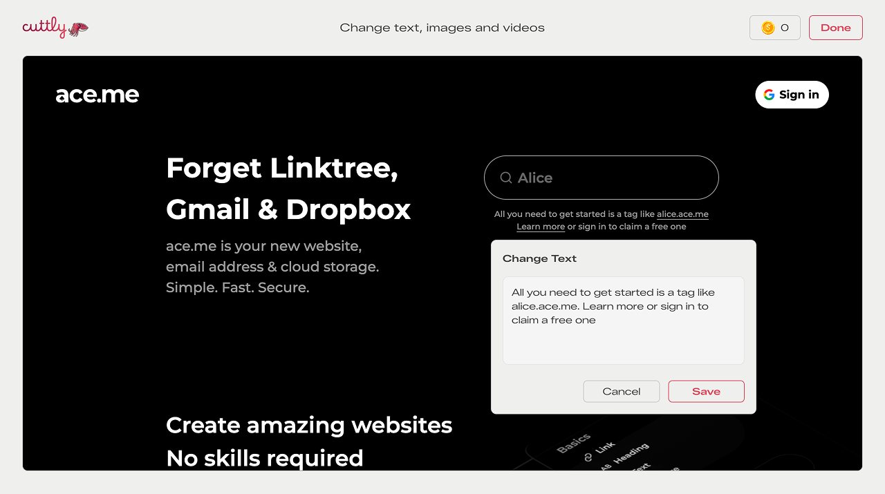 Cuttly - Screenshot 4