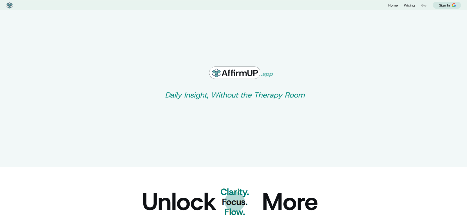 AffirmUP - Screenshot 1