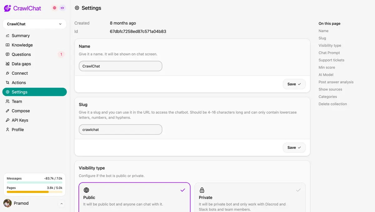 CrawlChat - Screenshot 3