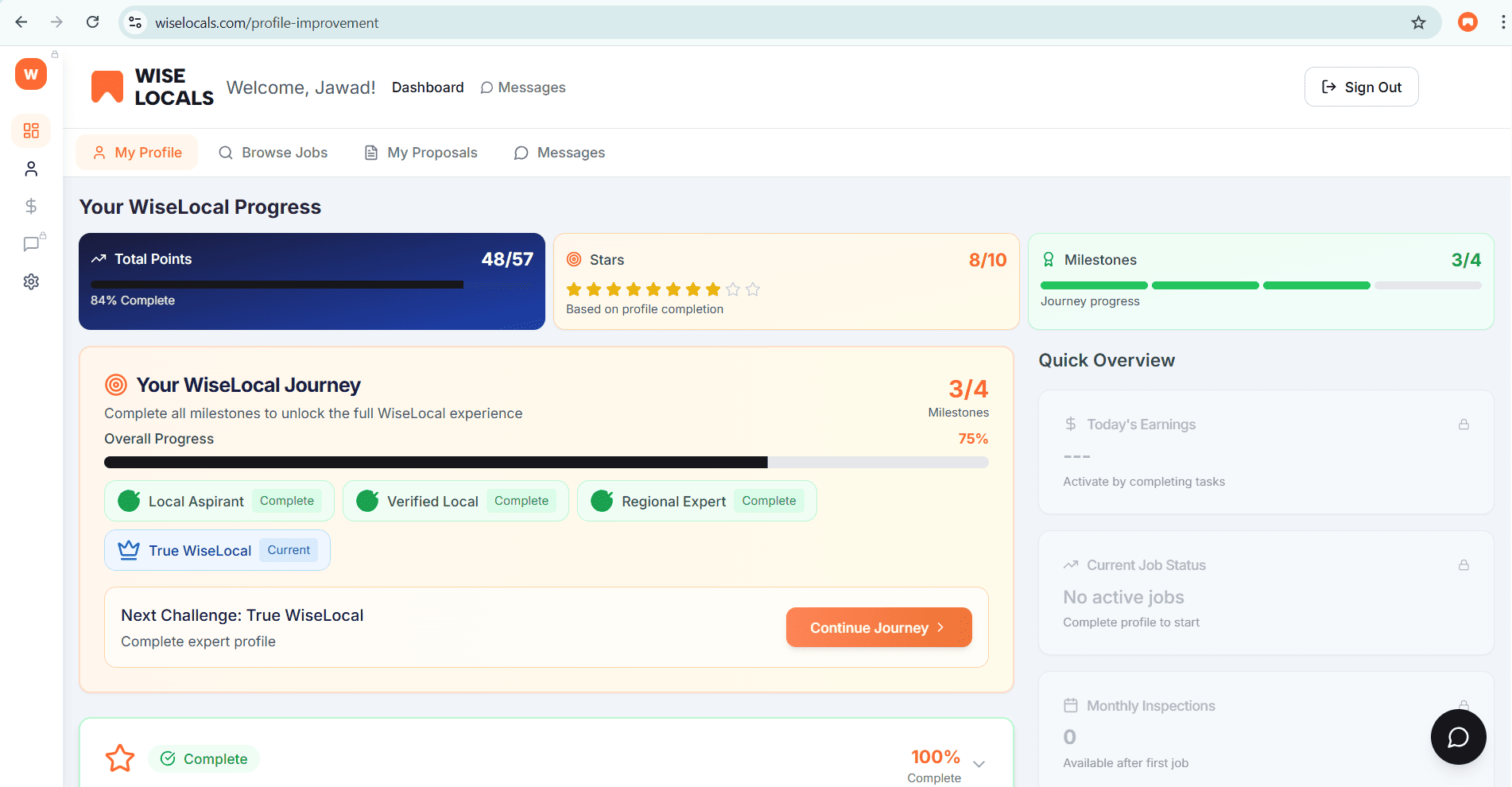 WiseLocals - Screenshot 1