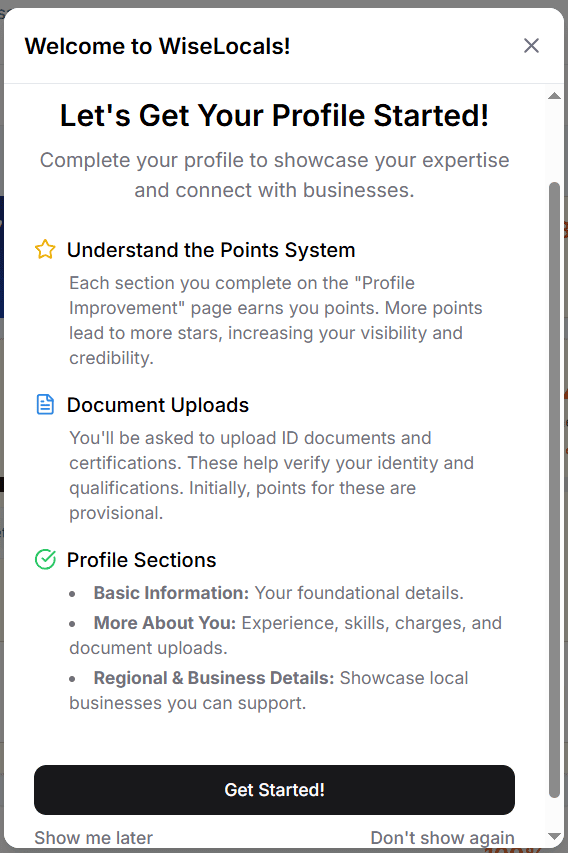 WiseLocals - Screenshot 2