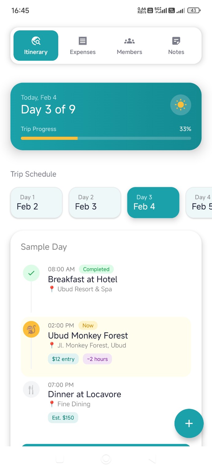 Mytripx - Screenshot 2