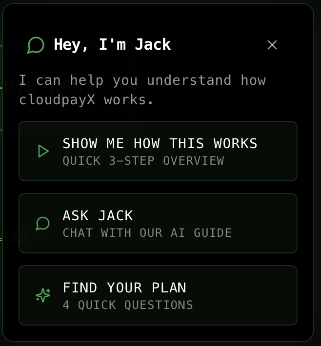 cloudpayX - Screenshot 2