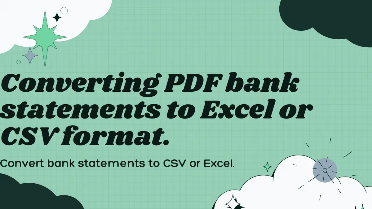 Transform PDFs to Excel, CSV & Google Sheets  - Screenshot 1