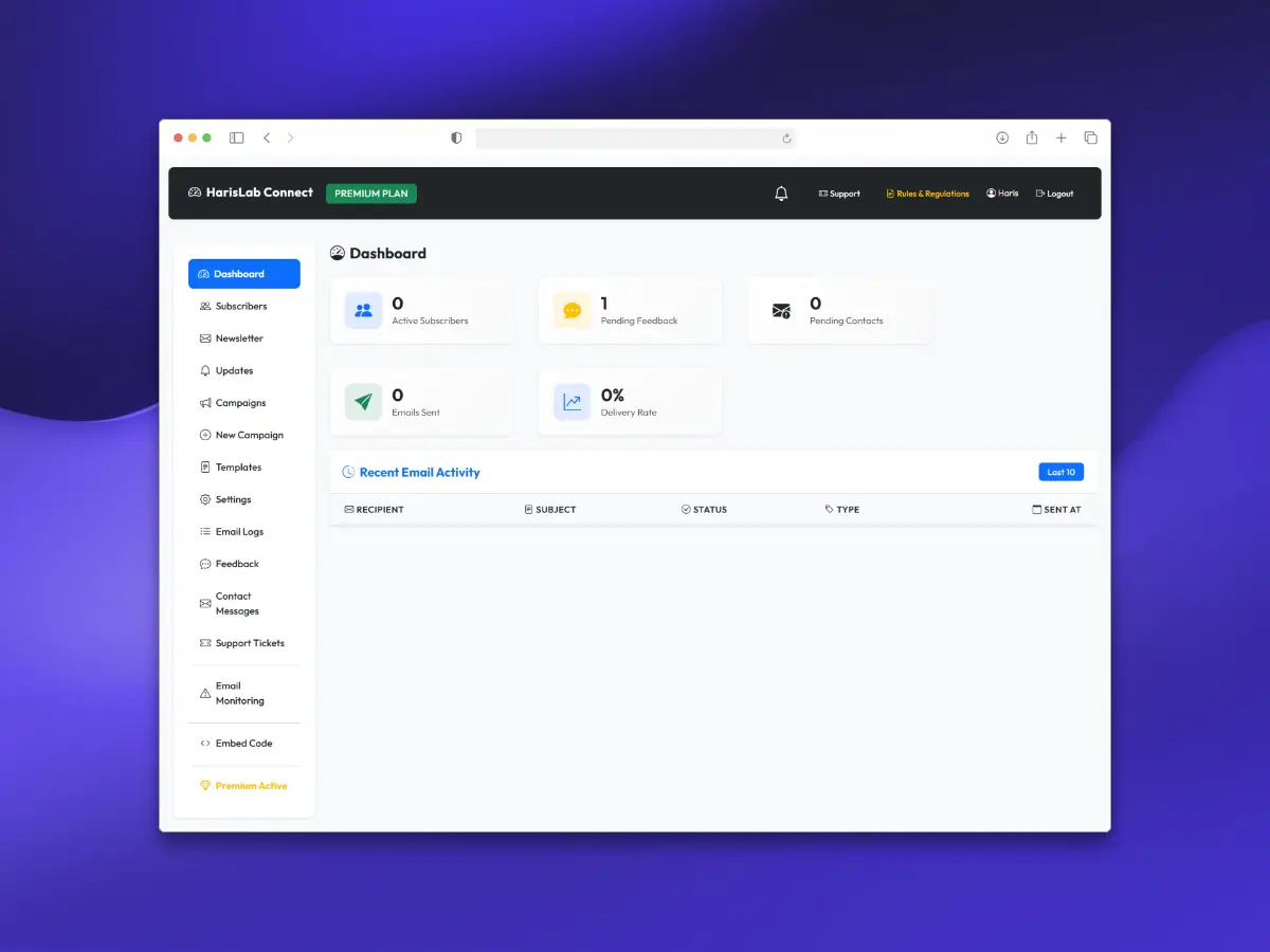HarisLab Connect - Screenshot 2