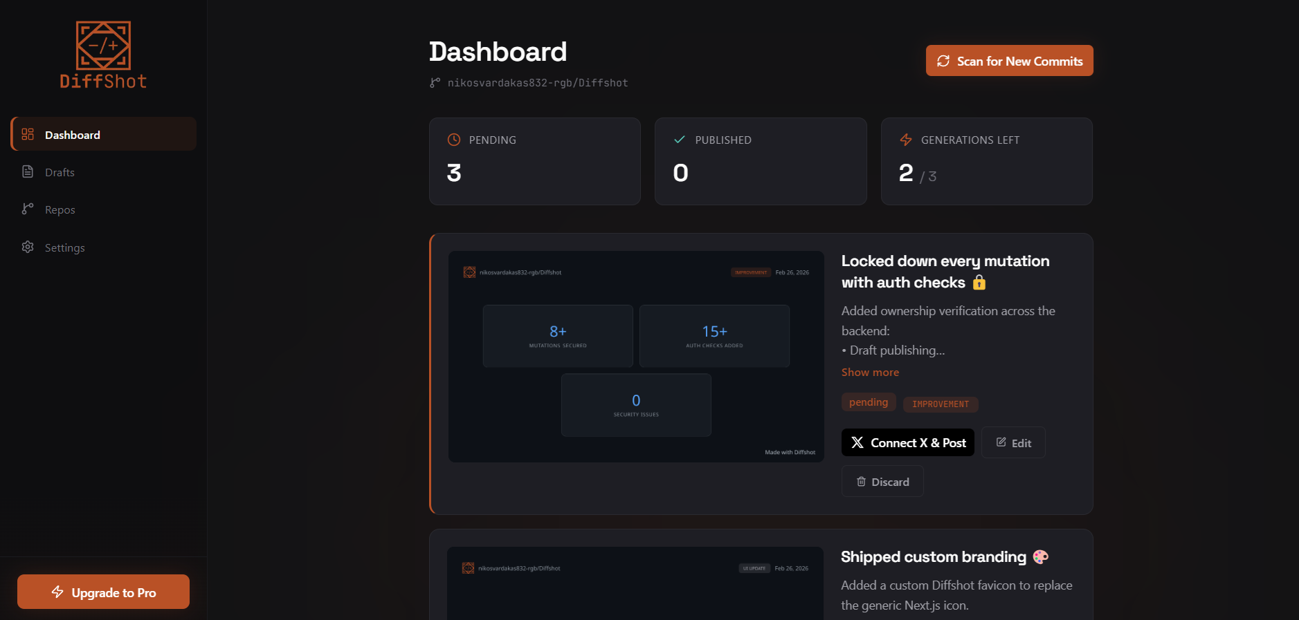 Diffshot - Screenshot 1
