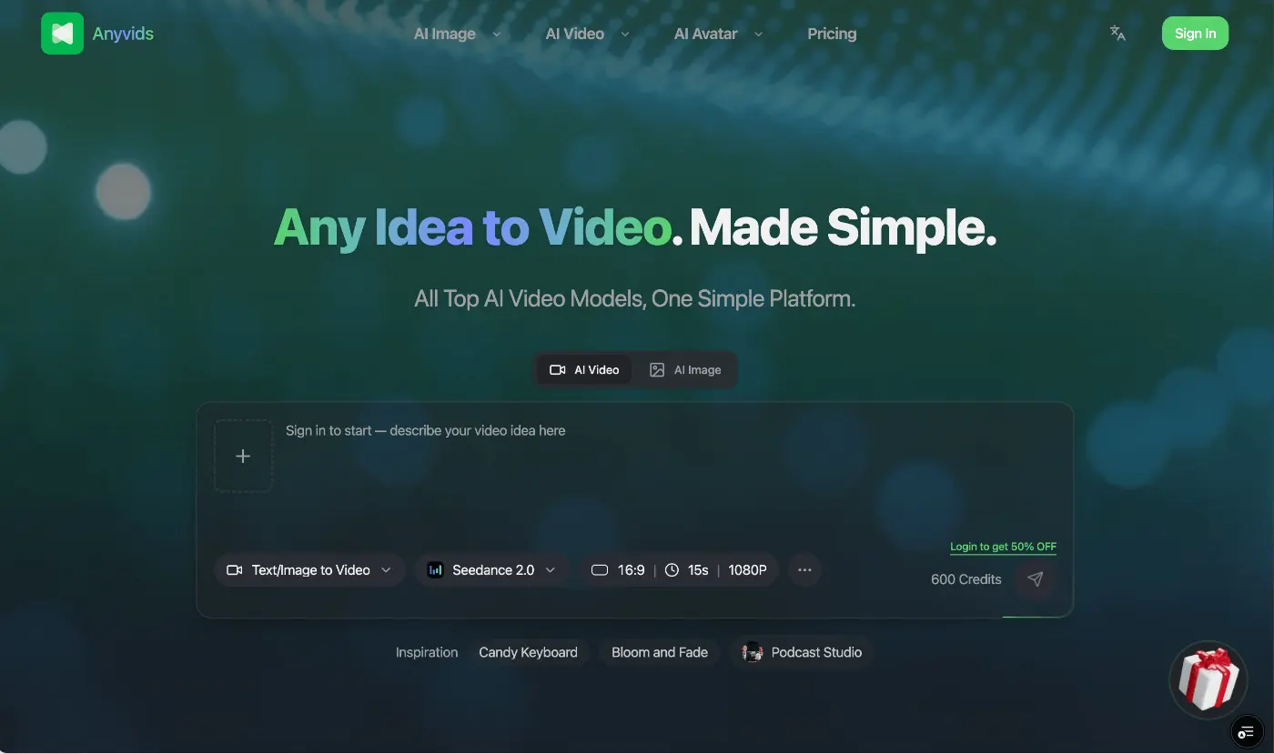 Anyvids - Screenshot 1