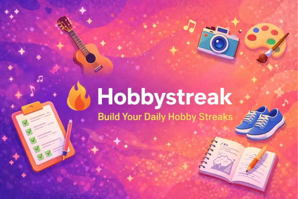 Hobbystreak - Screenshot 1