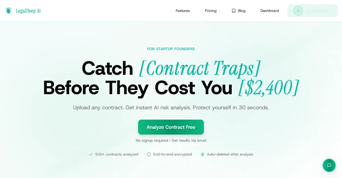 LegalDeep AI - Screenshot 1