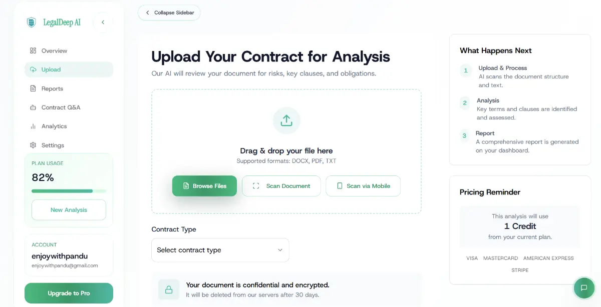 LegalDeep AI - Screenshot 3