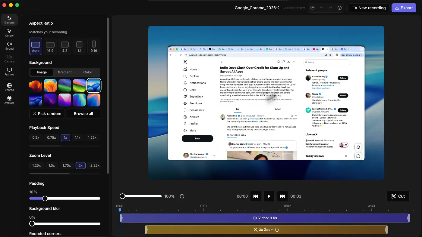 Screen Charm - Screenshot 2