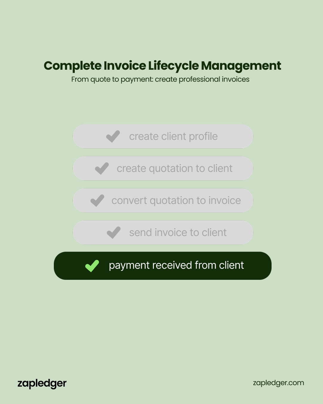 Zapledger - Screenshot 4