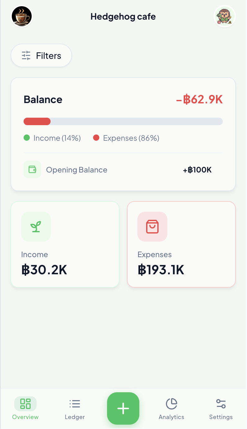 QuillBooks - Screenshot 2