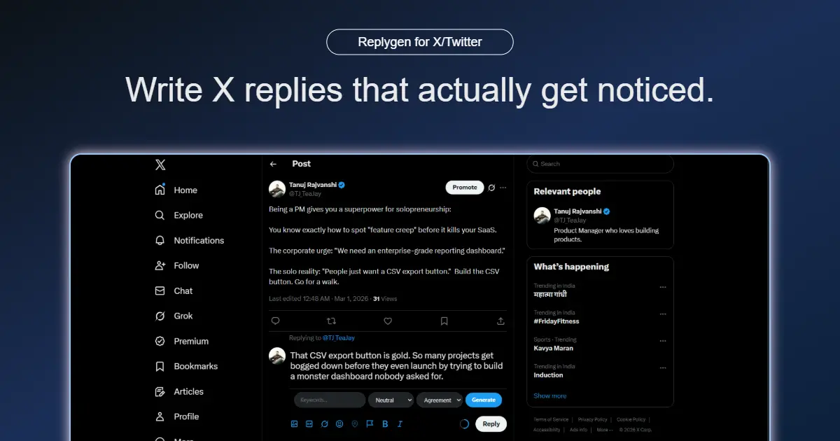 ReplyGen - Screenshot 3