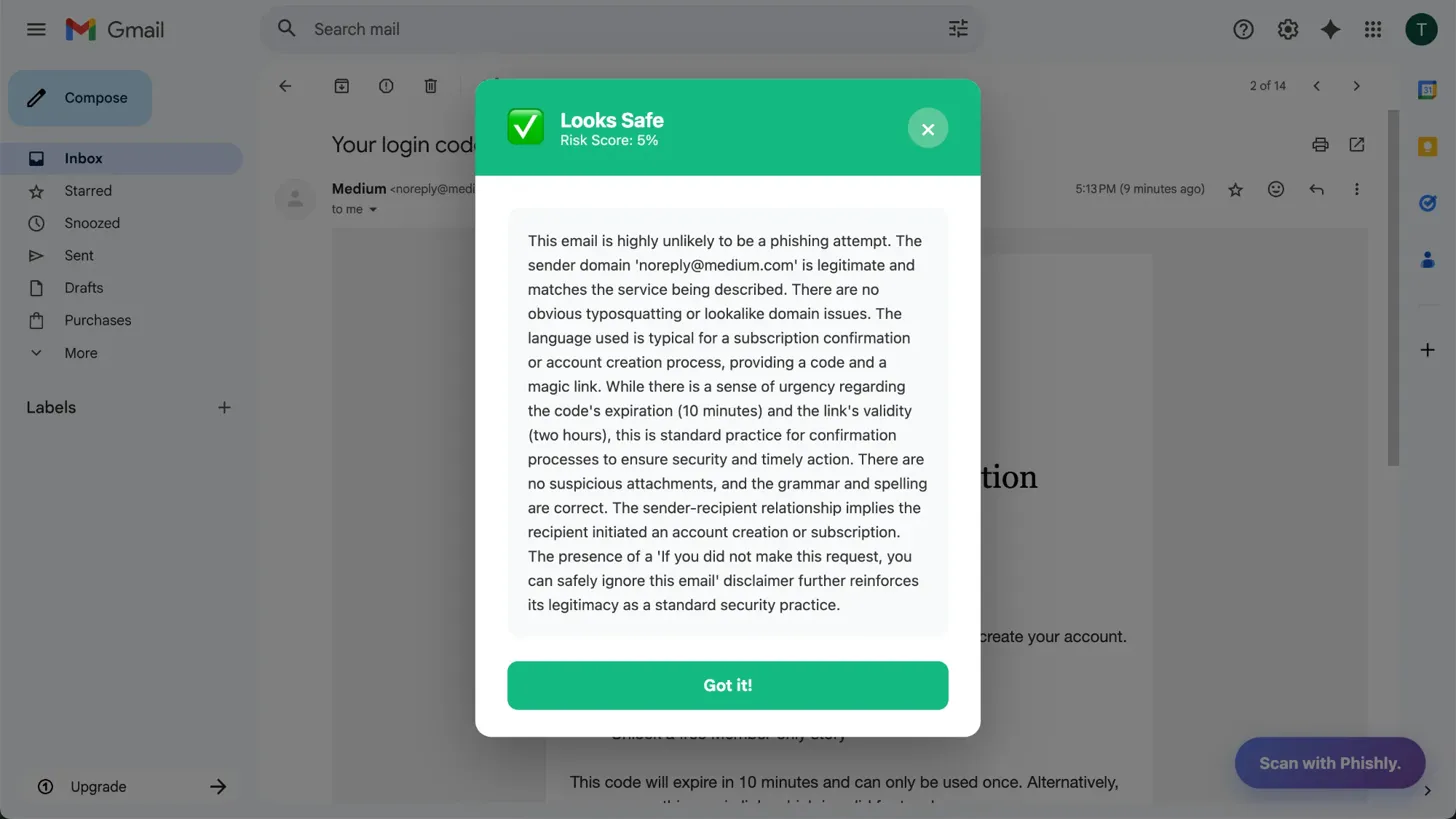 Phishly - Screenshot 4