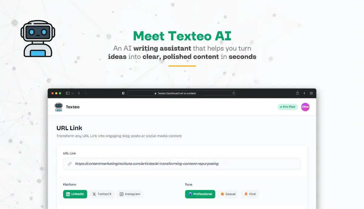 Texteo - Screenshot 1