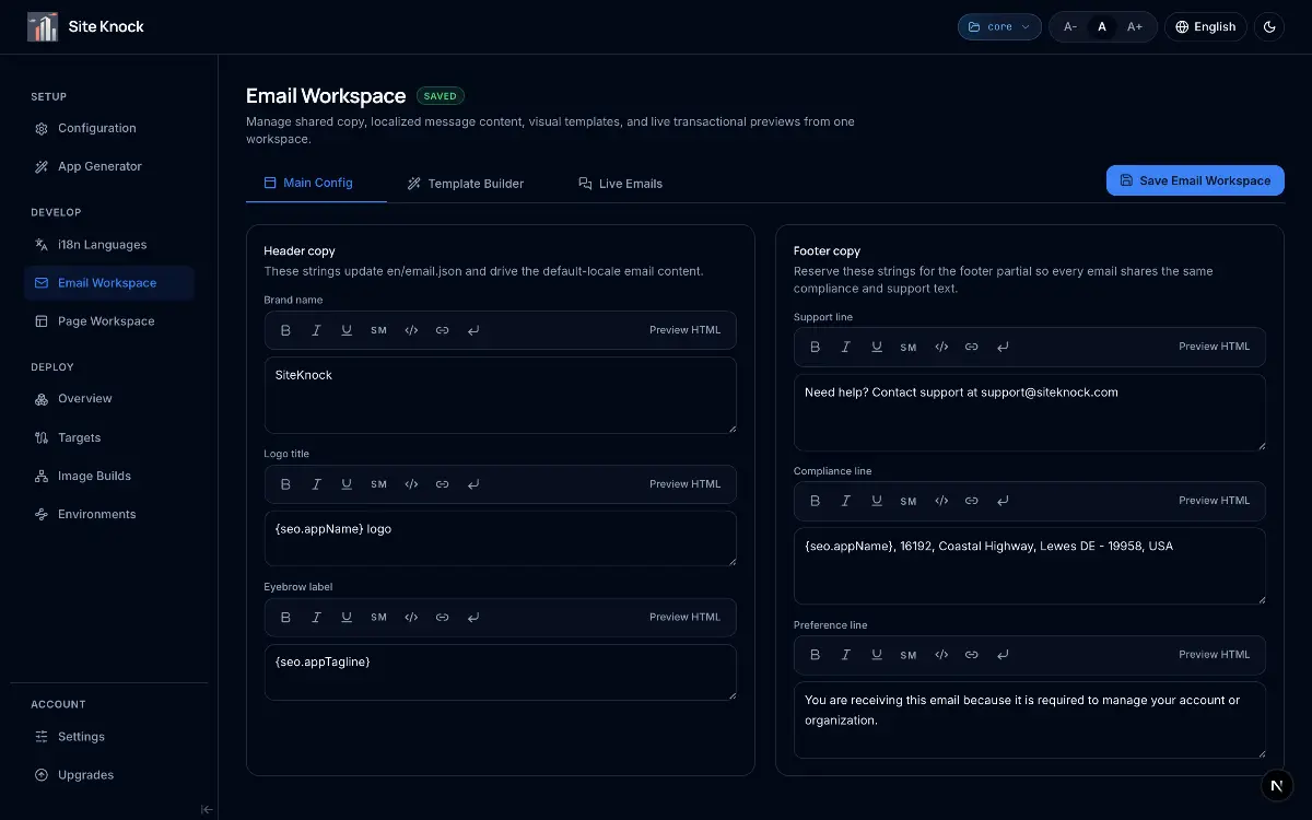 Site Knock - Screenshot 5