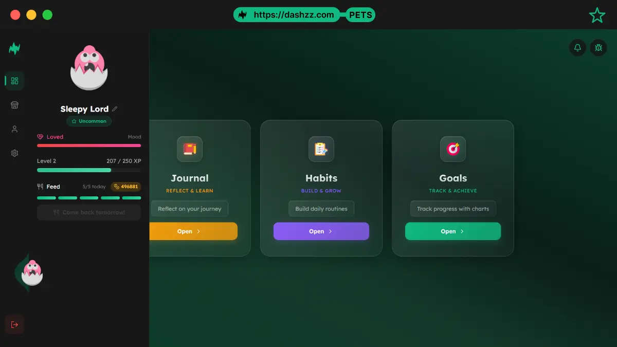 Dashzz - Screenshot 1