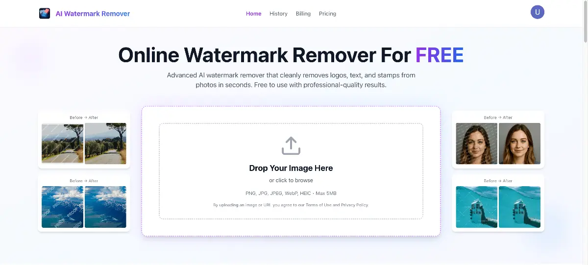 AI Watermark Remover - Screenshot 1