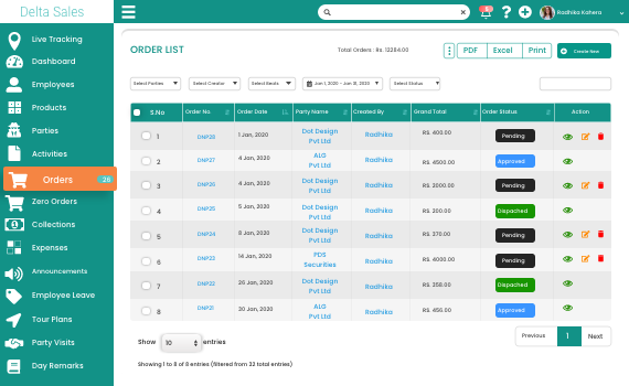 Delta Sales App - Screenshot 3