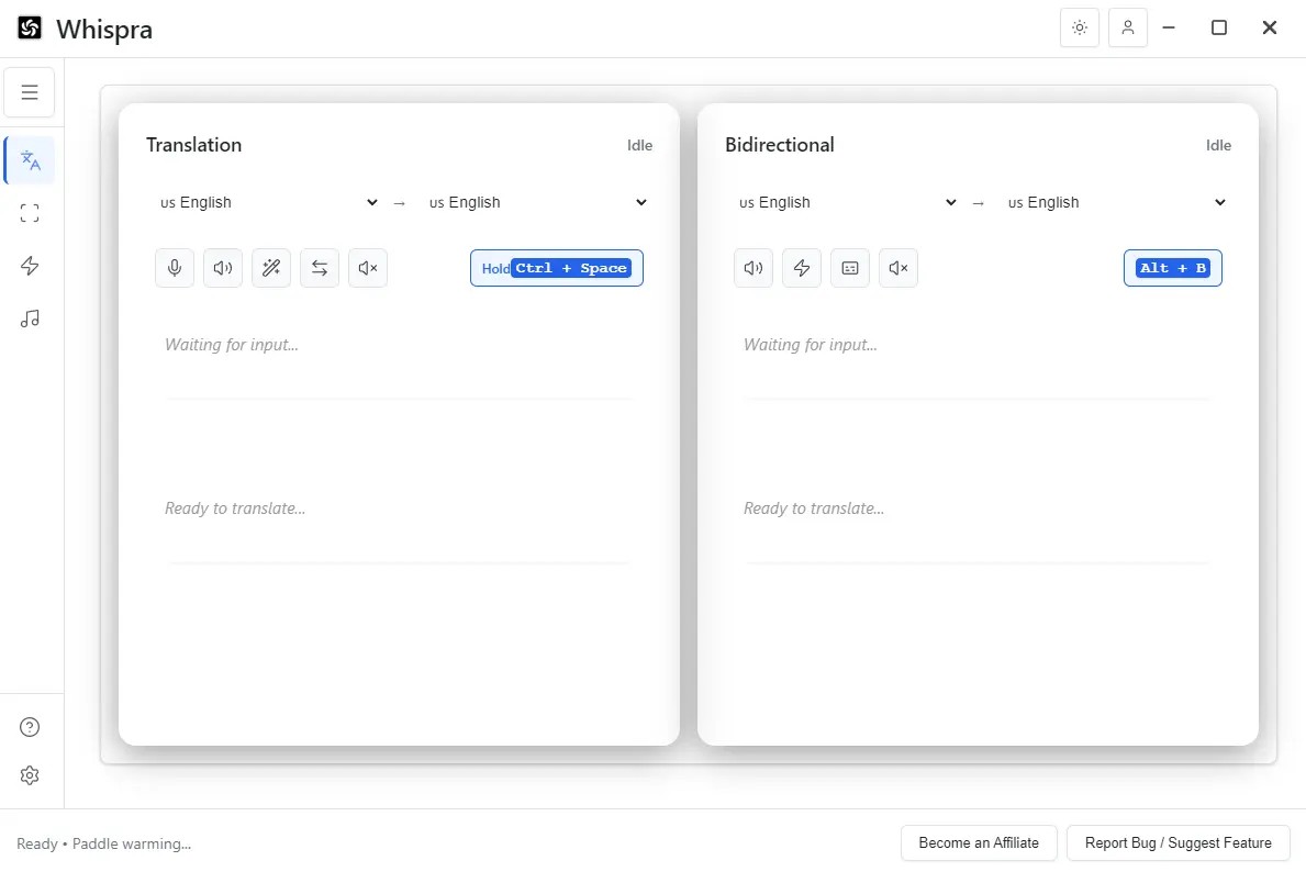 Whispra - Screenshot 2