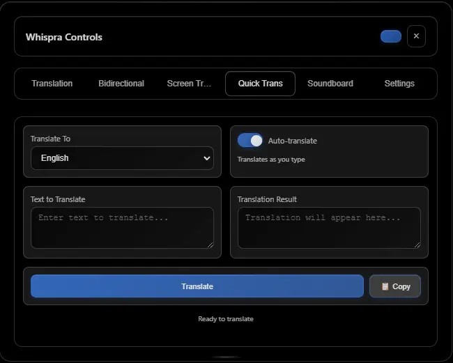 Whispra - Screenshot 4