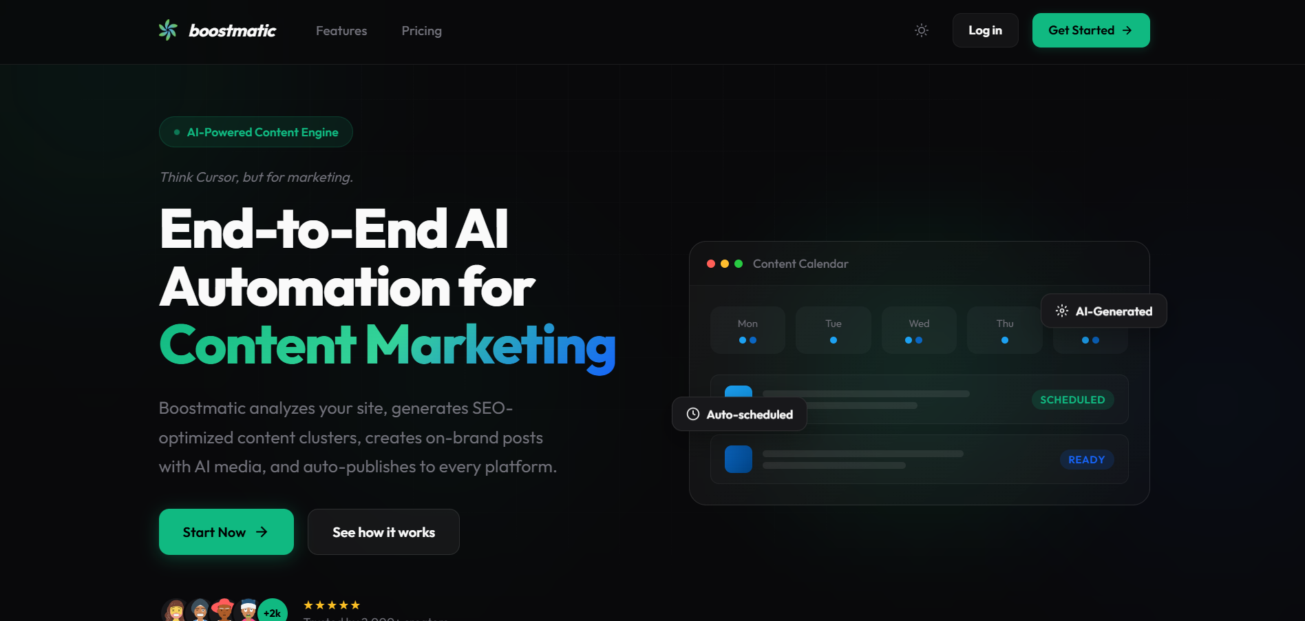 Boostmatic - Screenshot 1