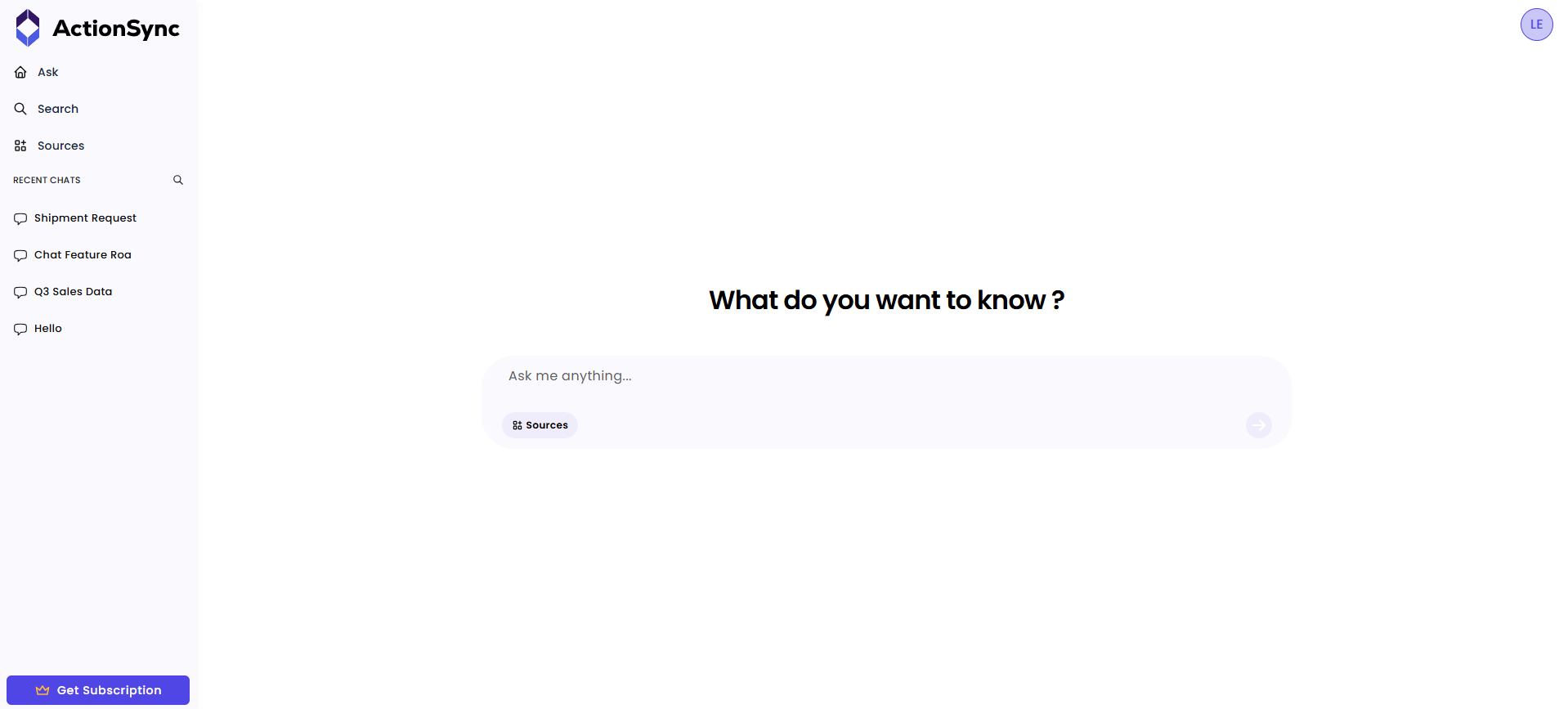 Action Sync - Screenshot 1