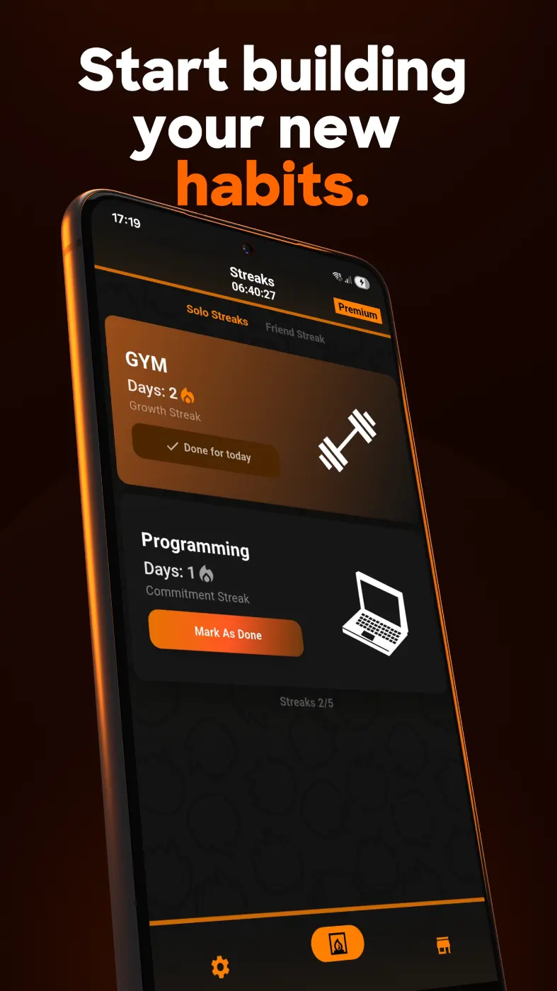 StreakUp - Build and Achieve - Screenshot 2