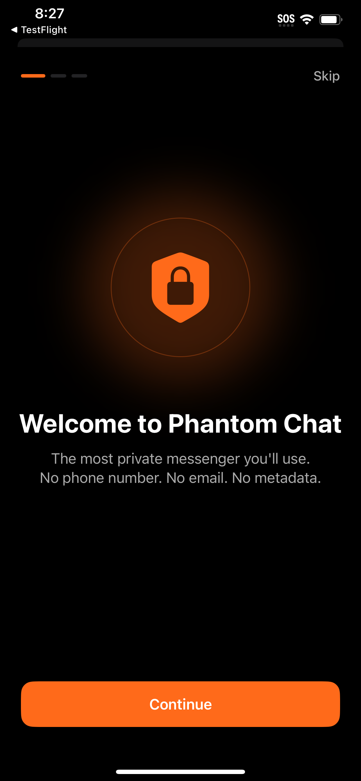Phantom Chat - Screenshot 2