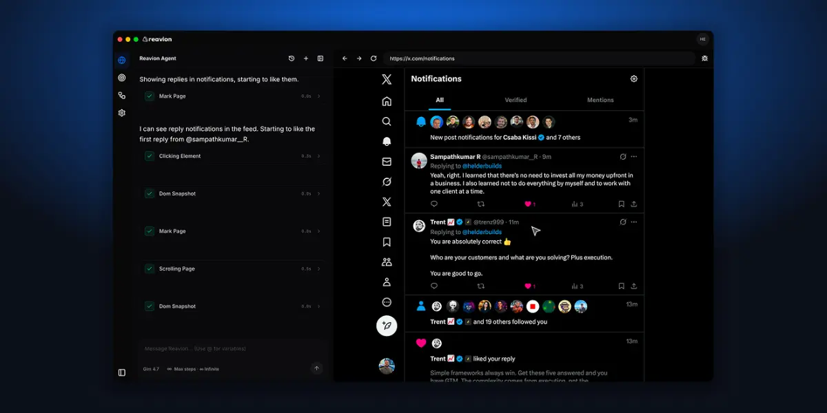 Reavion - Screenshot 2