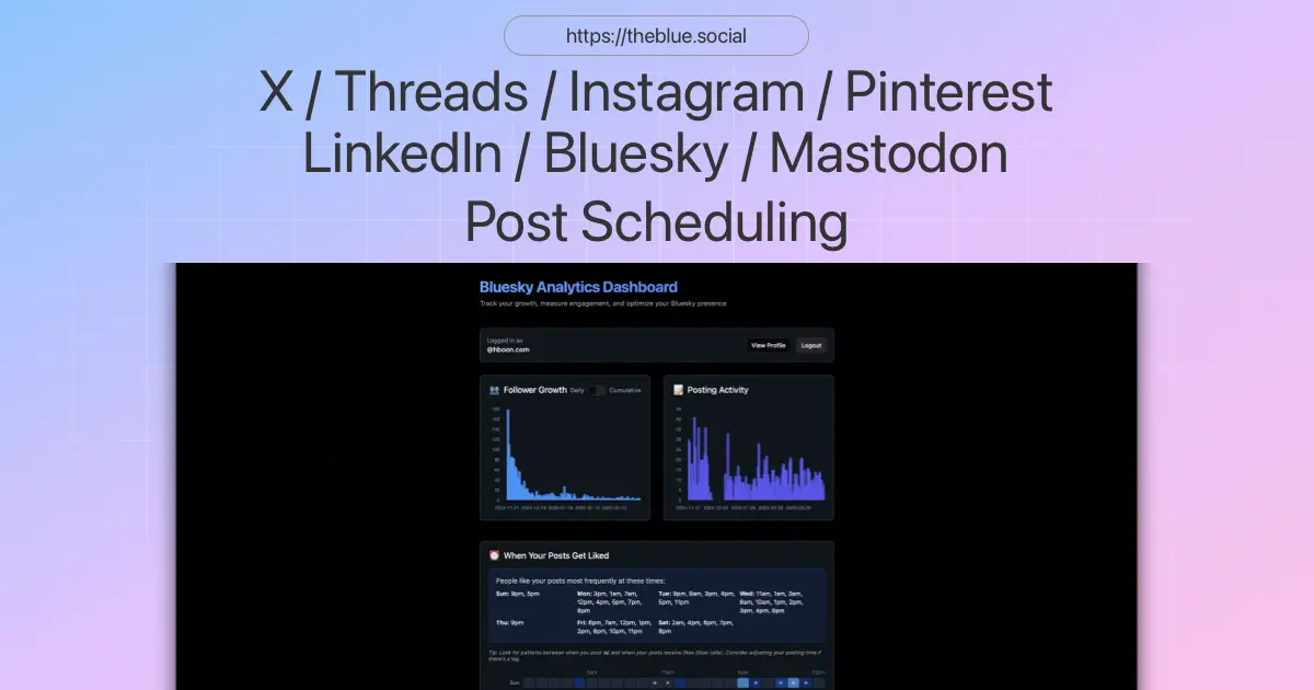 Social Media Cross-posting for creators and a - Screenshot 1