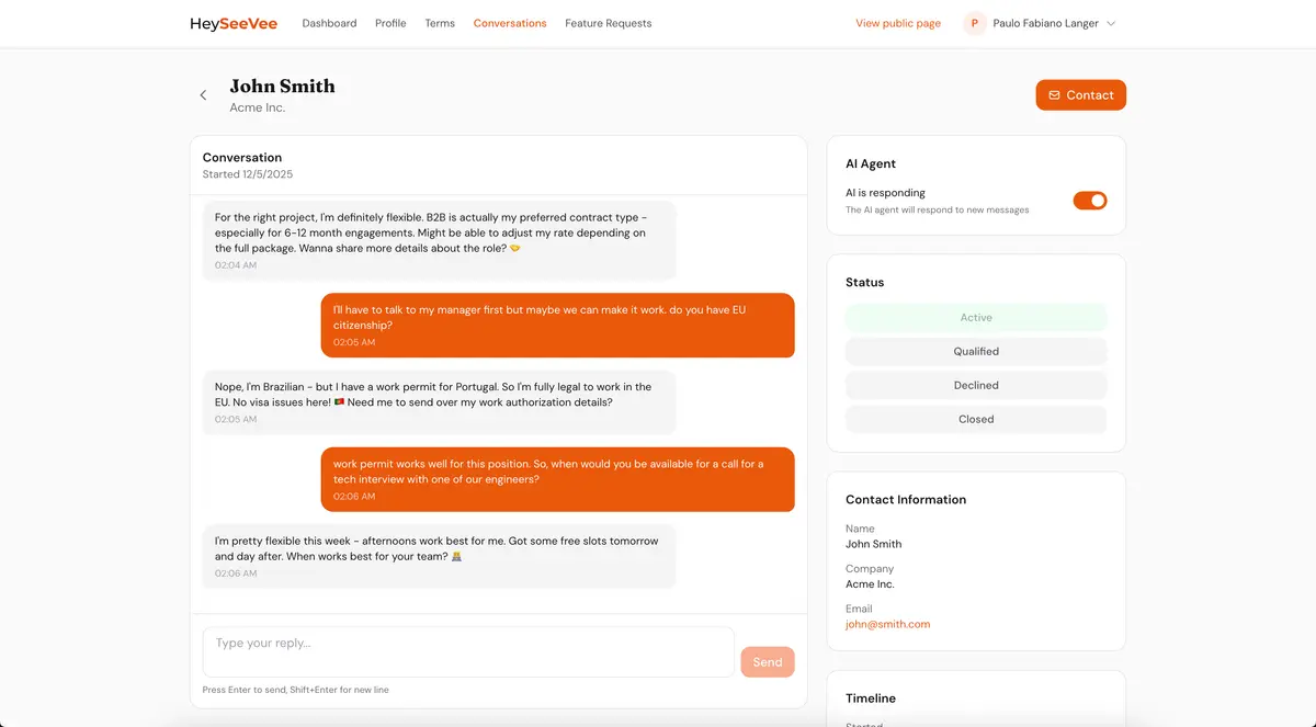 HeySeeVee - Screenshot 2