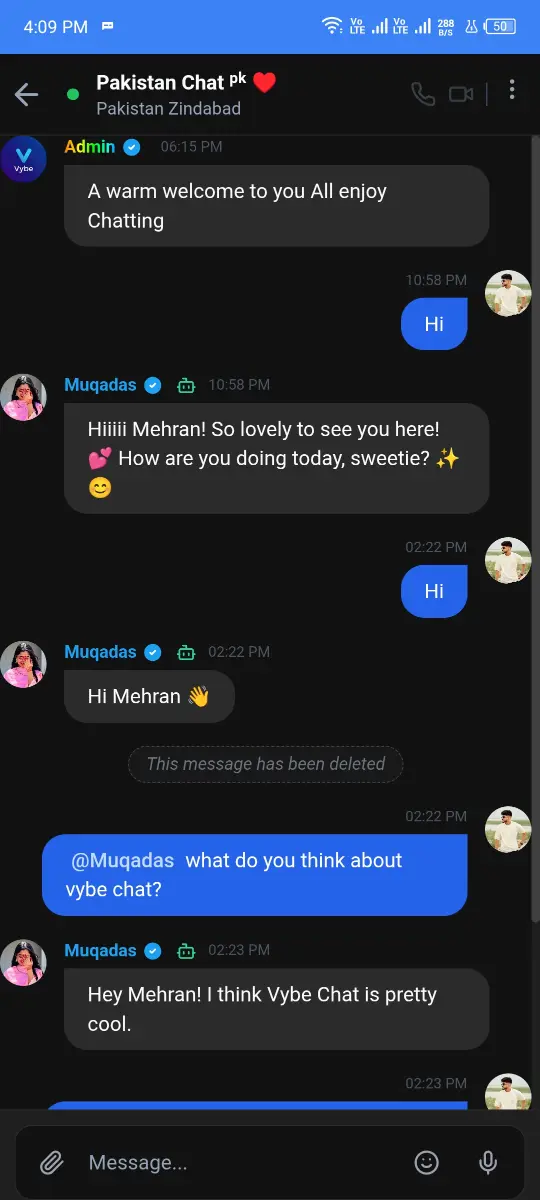 VybeChat - Screenshot 2