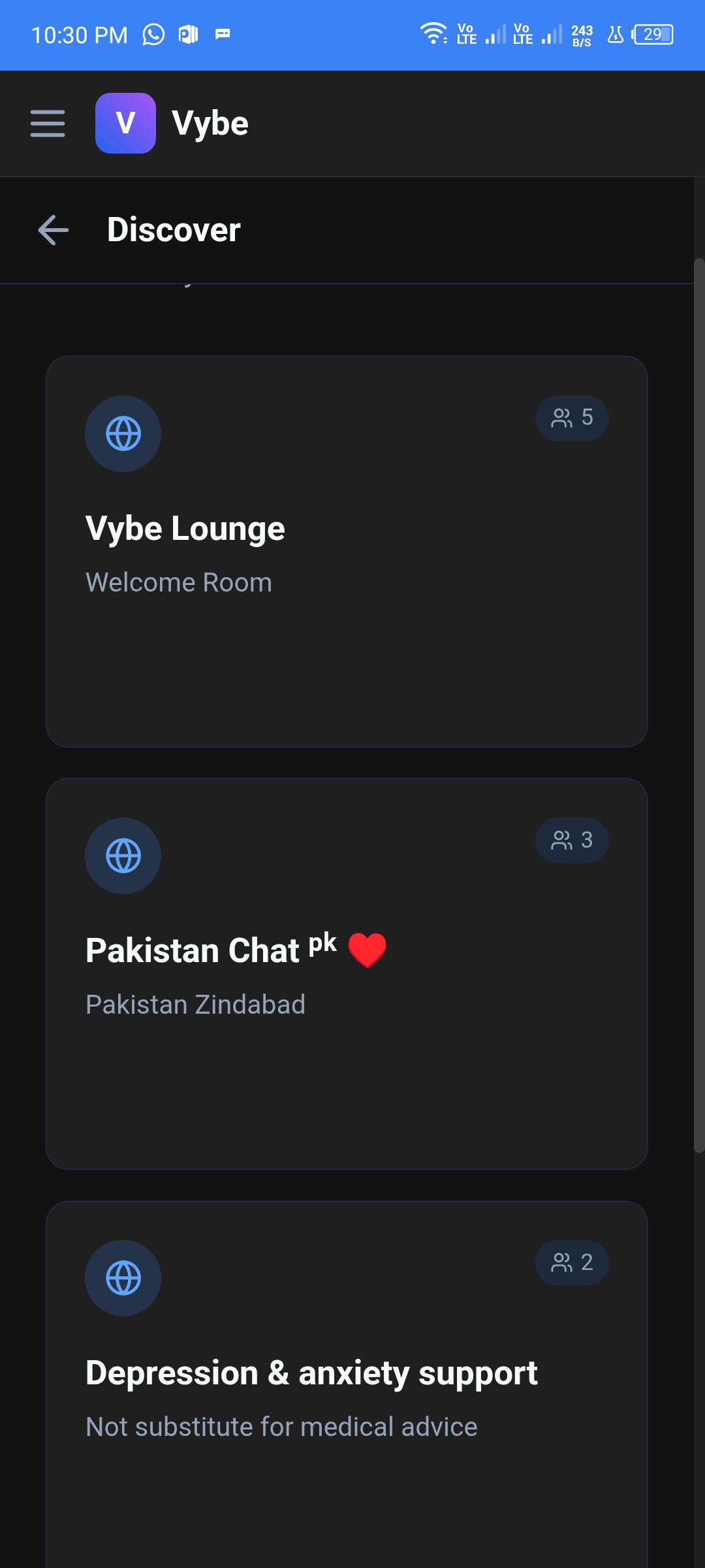 VybeChat - Screenshot 3