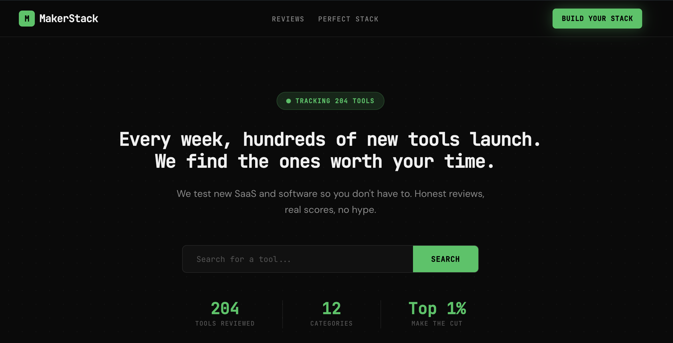 MakerStack - Screenshot 1
