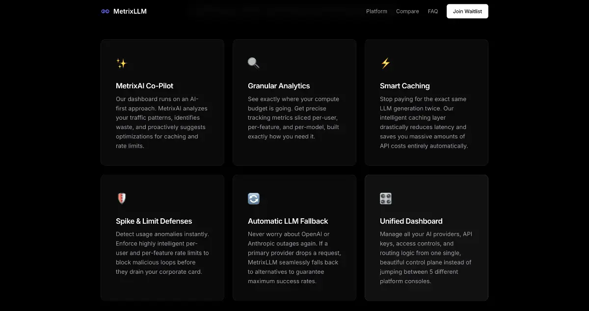MetrixLLM - Screenshot 3