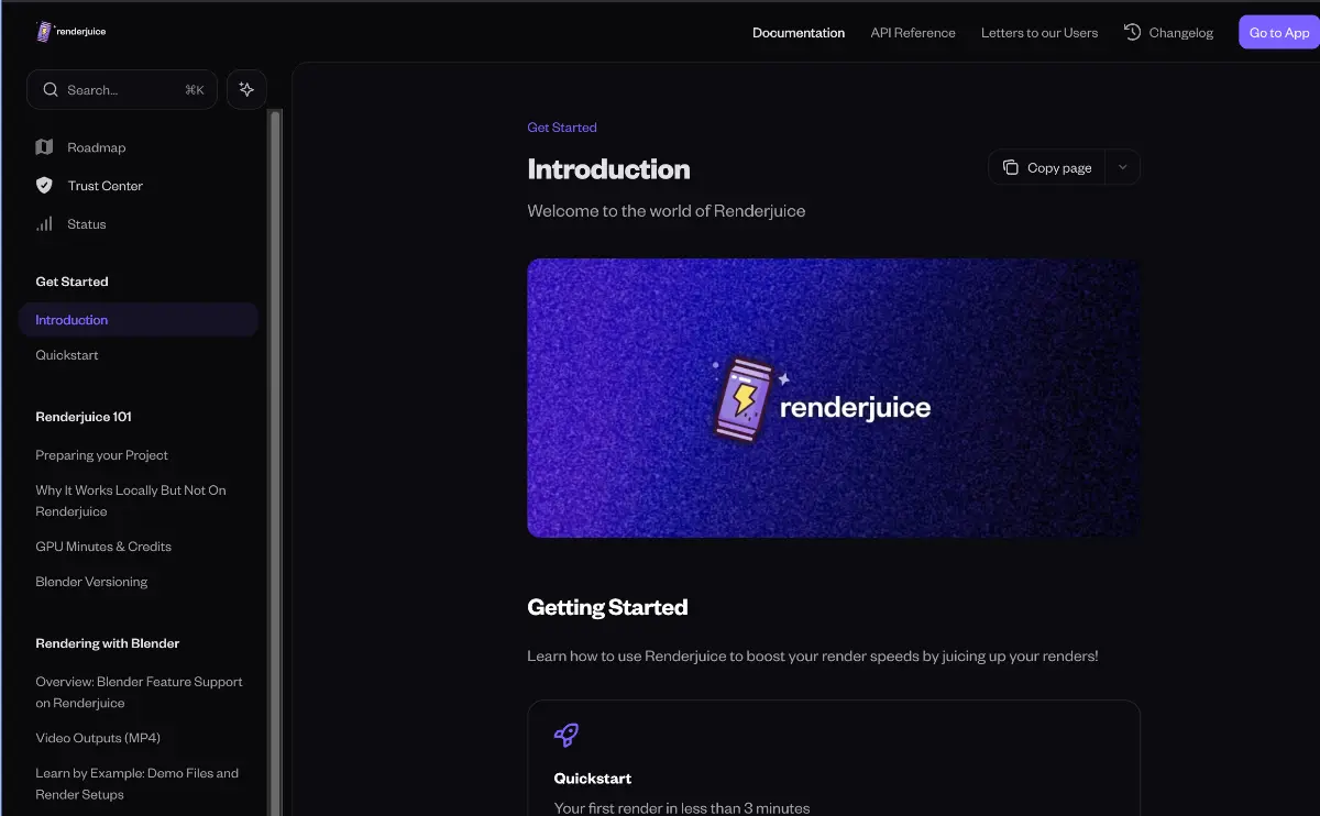 Renderjuice - Screenshot 3