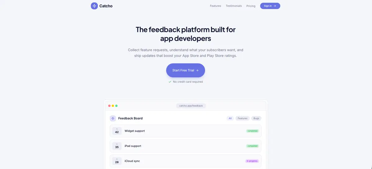 Catcho - Screenshot 1