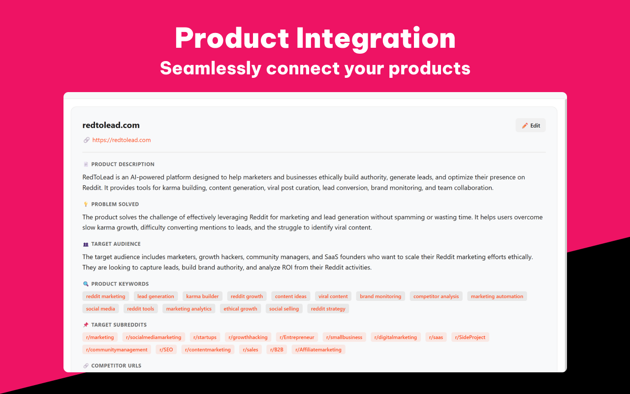 redtolead - Screenshot 2