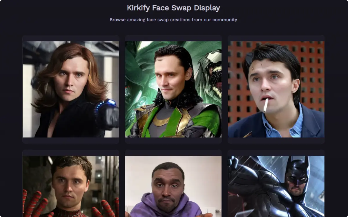 Kirkify - Charlie Kirk Face Swap AI - Screenshot 4