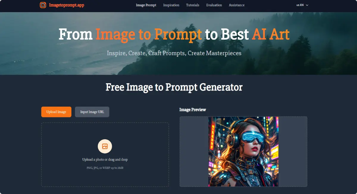 Image to Prompt Generator - Screenshot 2