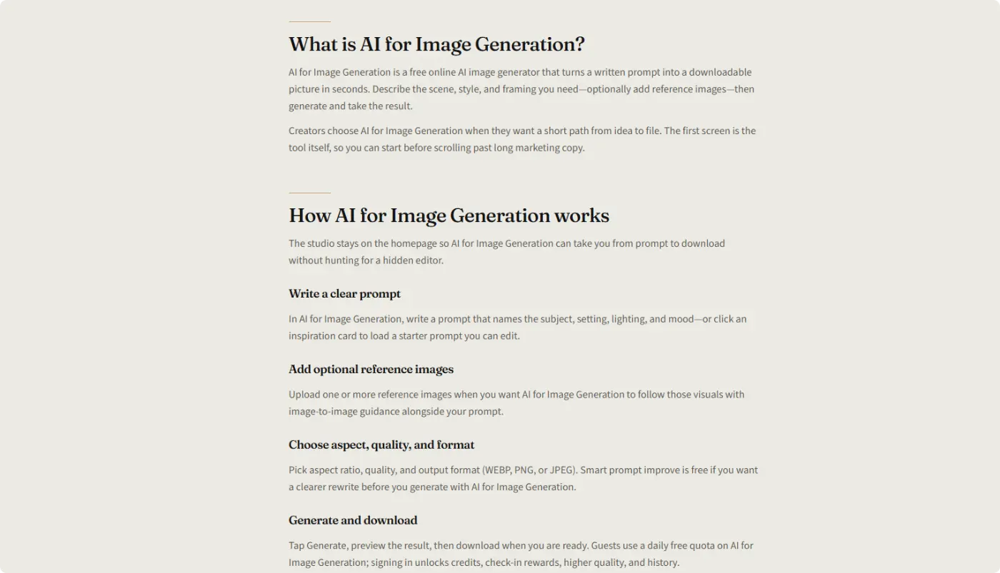 AI for Image Generation - Screenshot 4