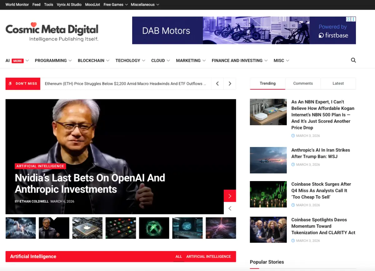 cosmicmeta.ai - Screenshot 1