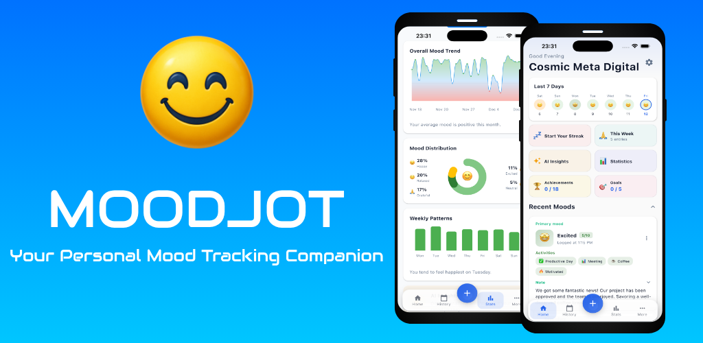 MoodJot - Screenshot 1