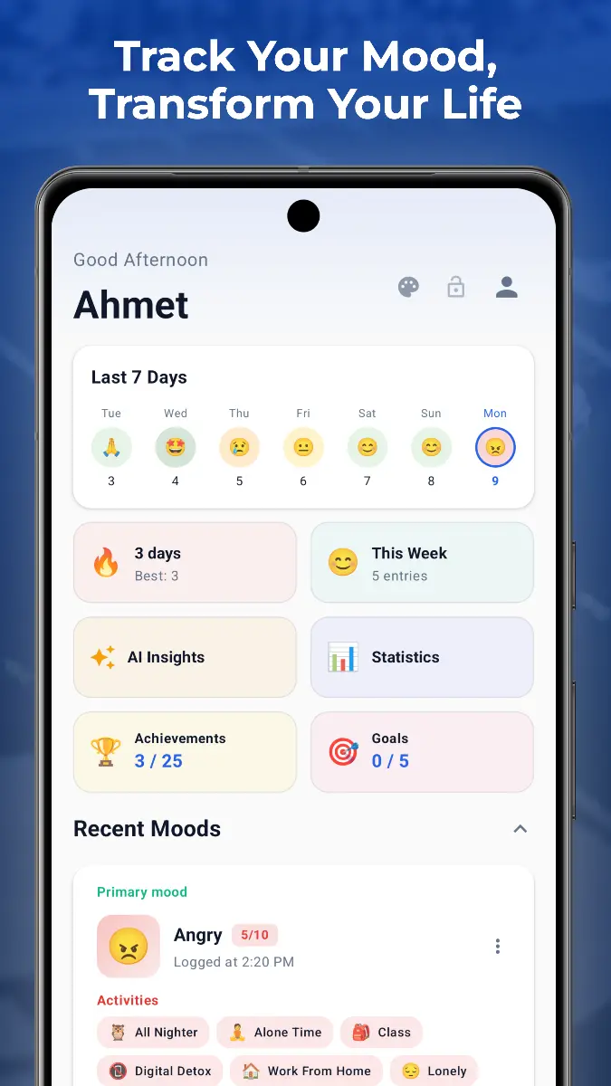 MoodJot - Screenshot 2