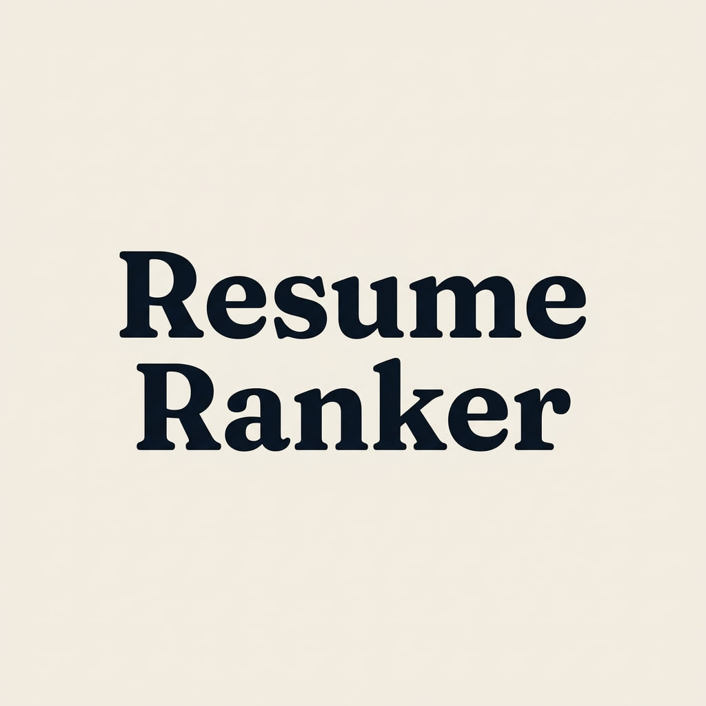 Resume Ranker