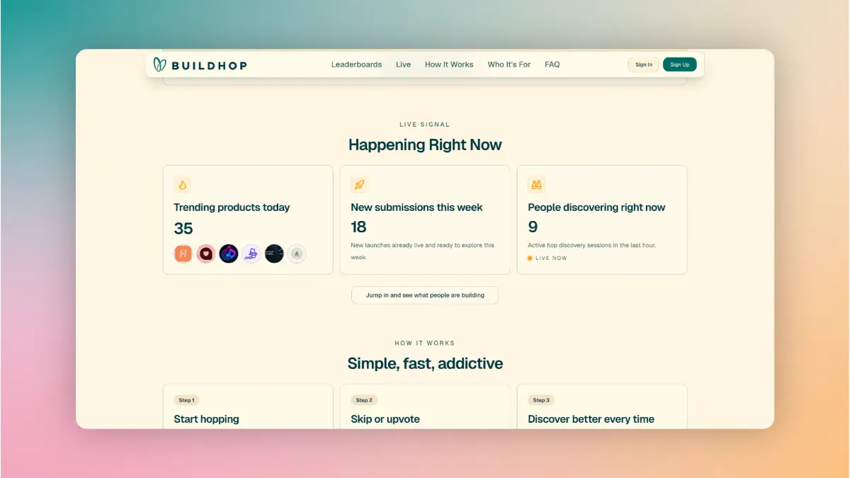 BuildHop - Screenshot 3