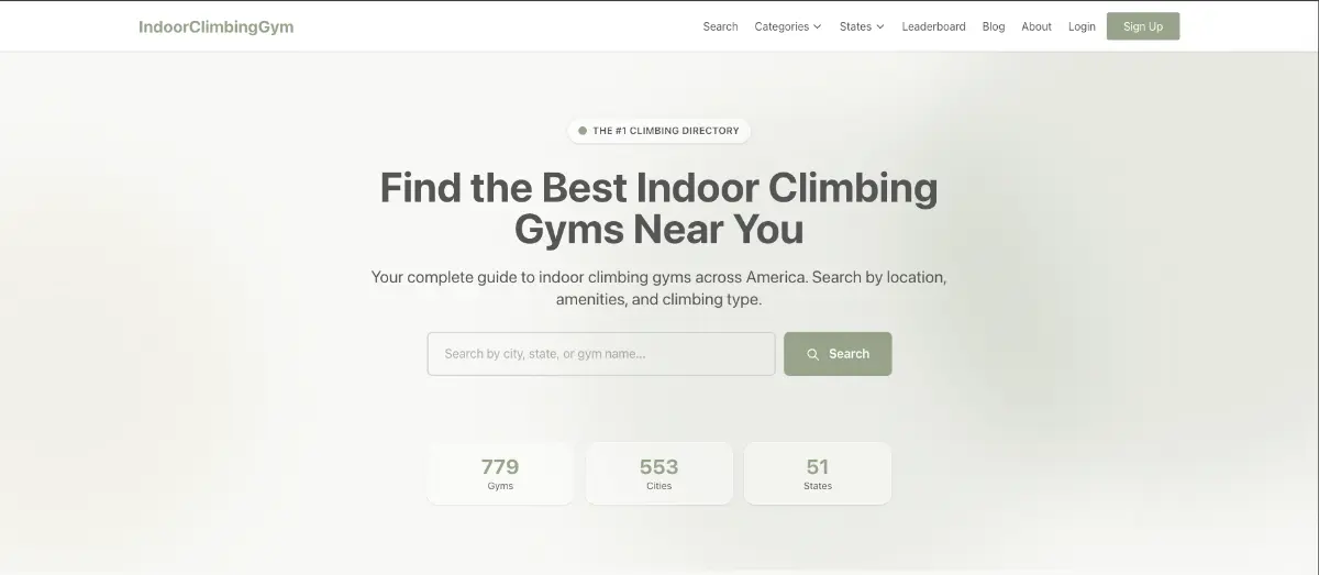 Indoor Climbing Gym - Screenshot 1